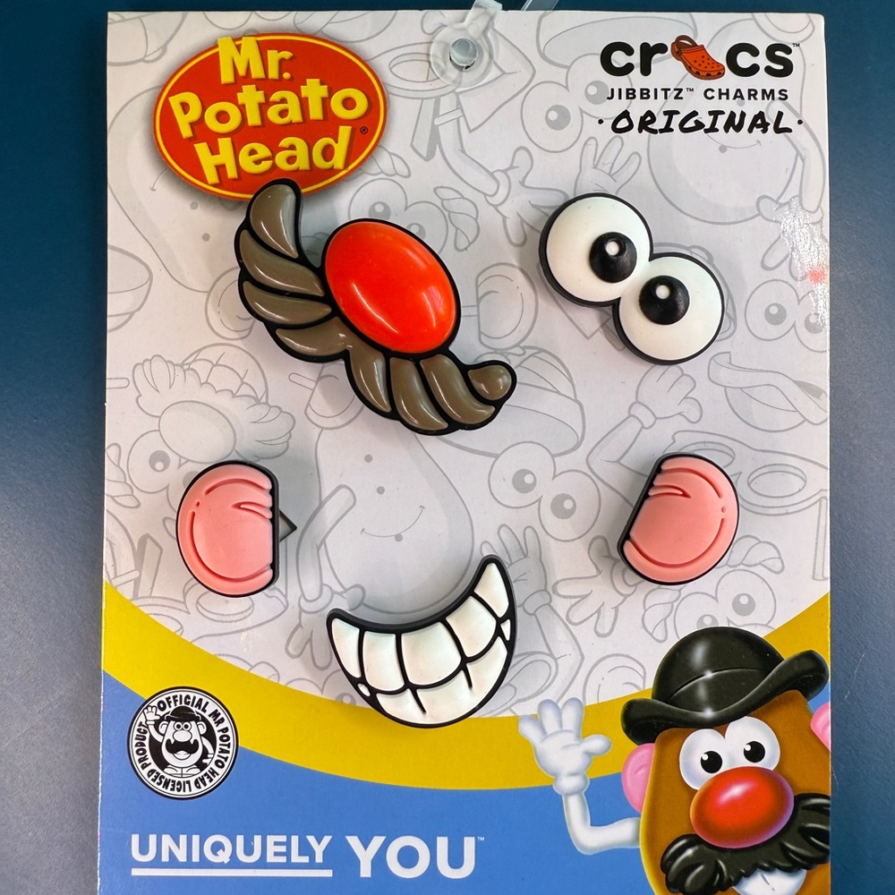 CROCS Mr. Potato Head Jibbitz Charms Set